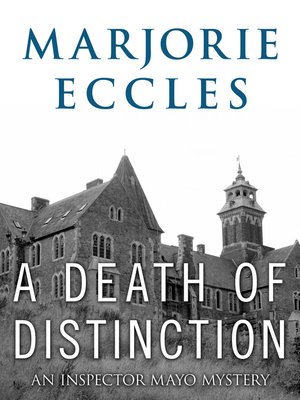 cover image of A Death of Distinction